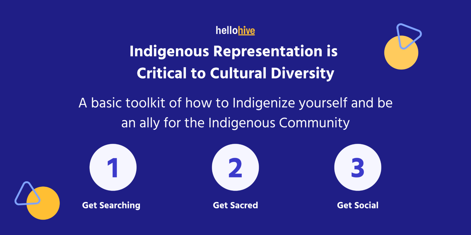 Image with summary of blog, "Indigenous Representation is Critical to Cultural Diversity"